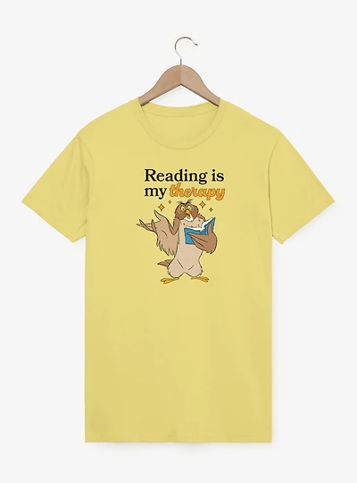Disney Winnie The Pooh Reading Therapy Owl T-Shirt