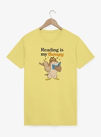 Disney Winnie The Pooh Reading Therapy Owl T-Shirt
