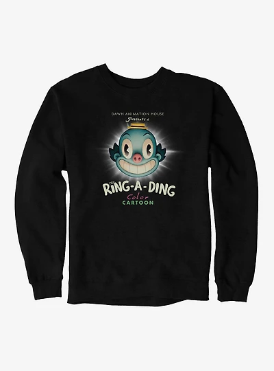 Doctor Who Mr. Ring-A-Ding Color Cartoon Sweatshirt