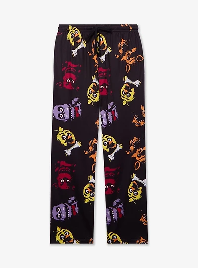 Five Nights at Freddy's Characters Allover Print Sleep Pants - BoxLunch Exclusive