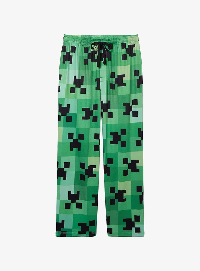 Minecraft Creeper Allover Print Sleep Pants — BoxLunch Exclusive