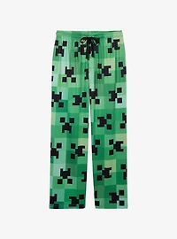 Minecraft Creeper Allover Print Sleep Pants — BoxLunch Exclusive