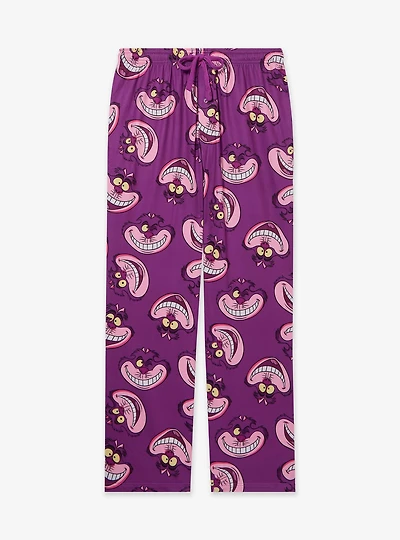 Disney Alice Wonderland Cheshire Cat Allover Print Sleep Pants - BoxLunch Exclusive