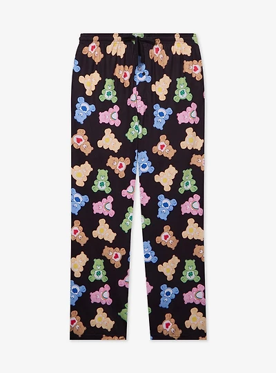 Care Bears Allover Print Black Sleep Pants