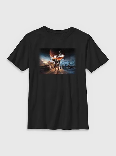 Star Wars: Outlaws Cover Youth T-Shirt