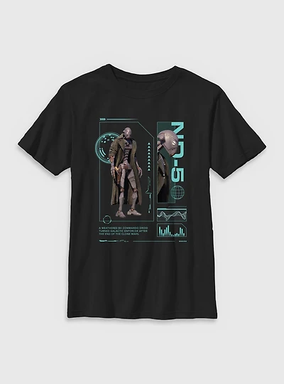 Star Wars: Outlaws Commando Droid Youth T-Shirt