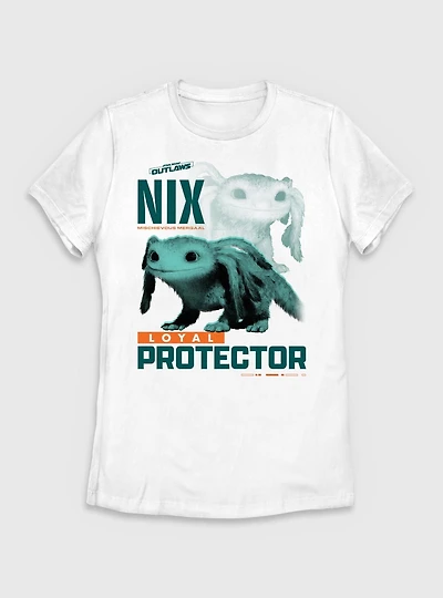 Star Wars: Outlaws Nix Loyal Protector Womens T-Shirt
