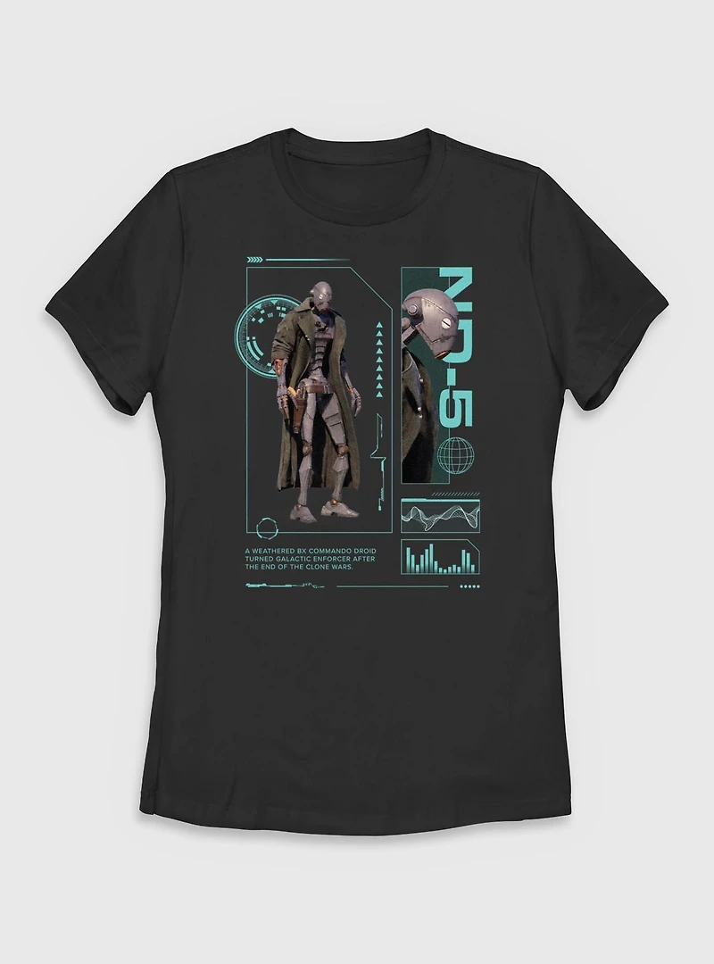 Star Wars: Outlaws Commando Droid Womens T-Shirt