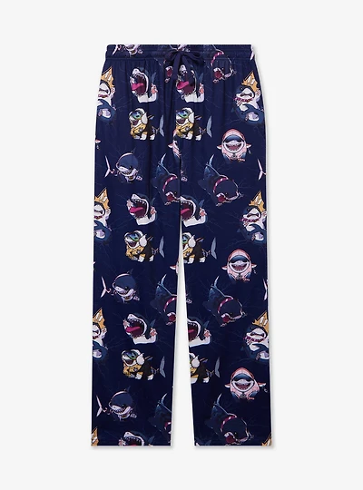 Marvel Rivals Jeff The Land Shark Allover Print Sleep Pants - BoxLunch Exclusive