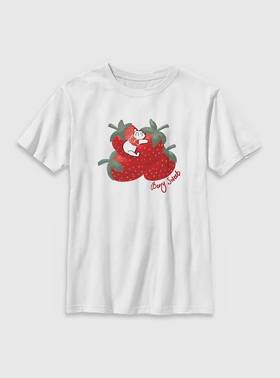 Disney Winnie The Pooh Strawberries Youth T-Shirt