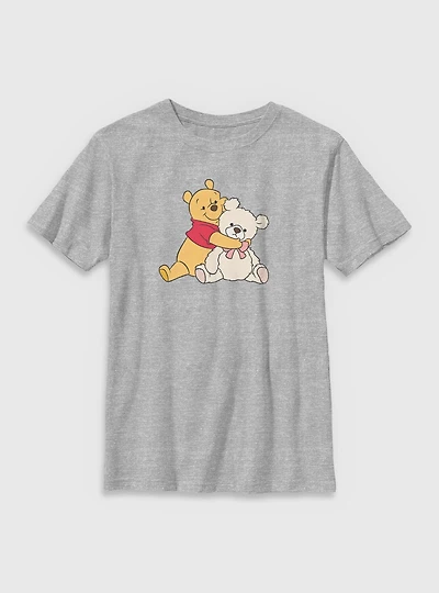 Disney Winnie The Pooh Two Cute Bears Youth T-Shirt