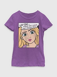 Disney Tangled Frying Pan Youth Girls T-Shirt