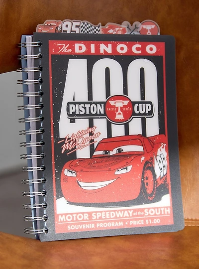 Disney Pixar Cars Lightning McQueen Figural Tab Journal - BoxLunch Exclusive