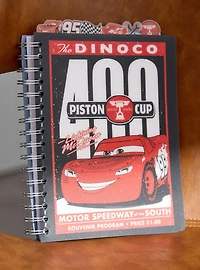 Disney Pixar Cars Lightning McQueen Figural Tab Journal - BoxLunch Exclusive