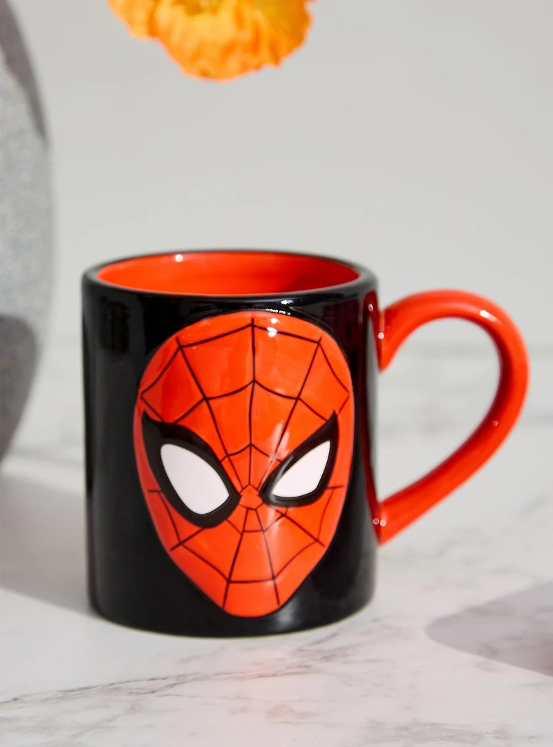 Marvel Spider-Man Embossed Mask Mug