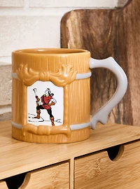 Disney Beauty and The Beast Gaston Stein Figural Mug - BoxLunch Exclusive