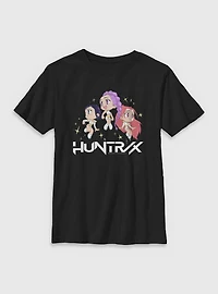 KPop Demon Hunters Chibi Huntrix Floating Stars Youth T-Shirt