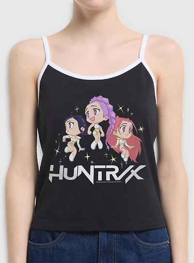 KPop Demon Hunters Chibi Huntrix Floating Stars Womens Cami
