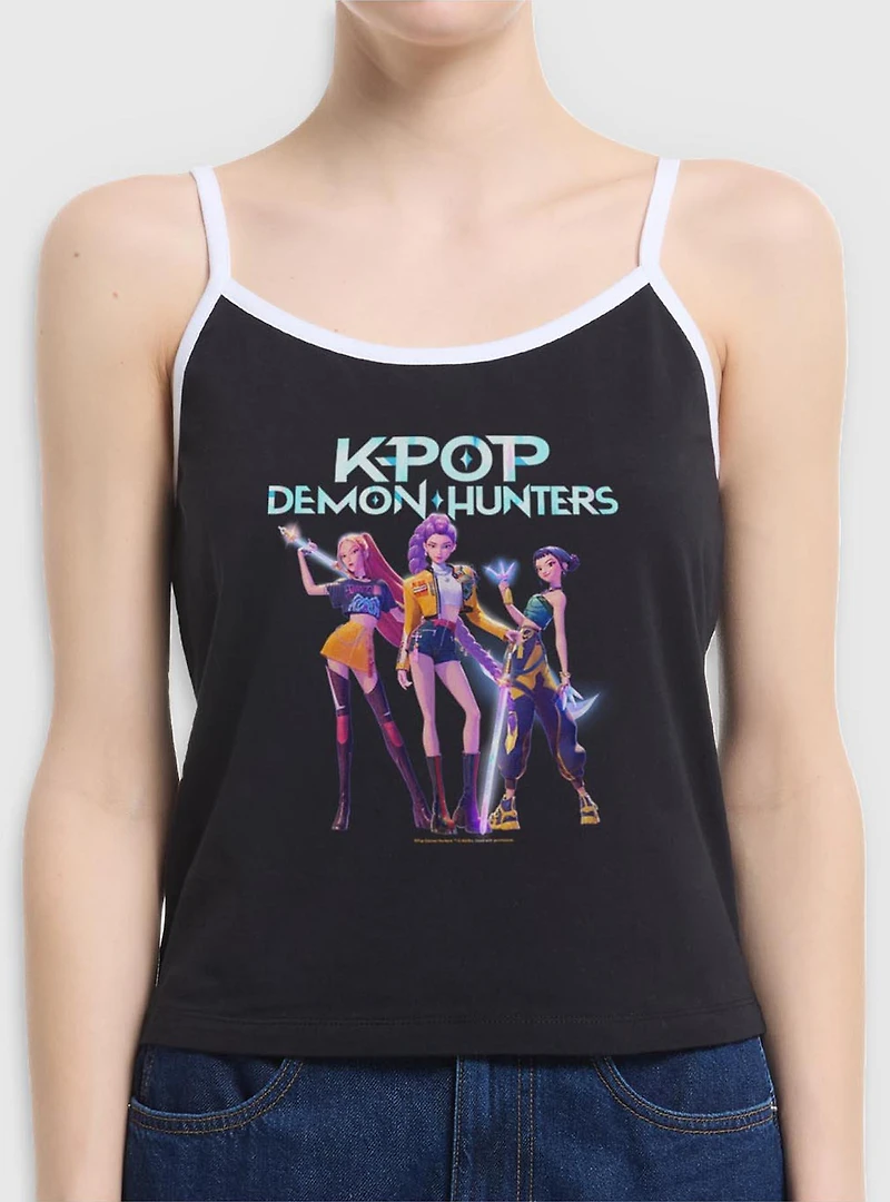 KPop Demon Hunters Huntrix Group  Womens Cami