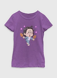 KPop Demon Hunters Chibi Bobby Youth Girls T-Shirt