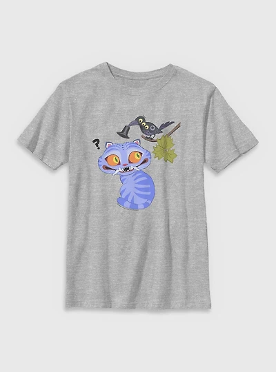 KPop Demon Hunters Derpy Tiger And Sussie Bird Youth T-Shirt