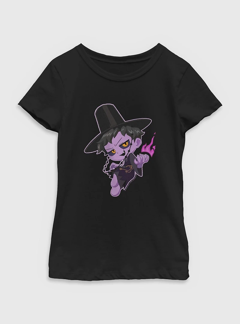 KPop Demon Hunters Chibi Jinu Saja Boys Youth Girls T-Shirt