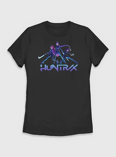 KPop Demon Hunters Battle Huntrix Womens T-Shirt