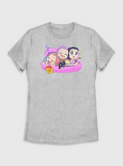 KPop Demon Hunters Chibi Huntrix Fun Womens T-Shirt