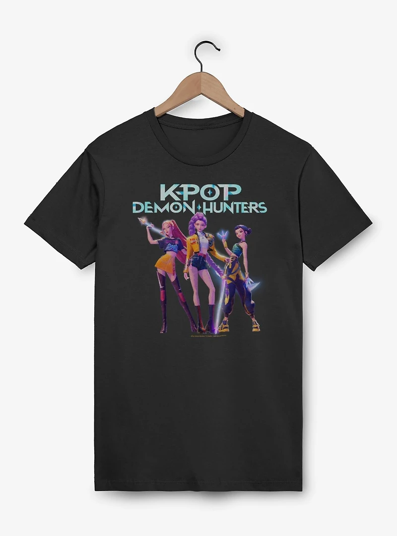 KPop Demon Hunters Huntrix Group  T-Shirt