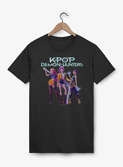 KPop Demon Hunters Huntrix Group  T-Shirt