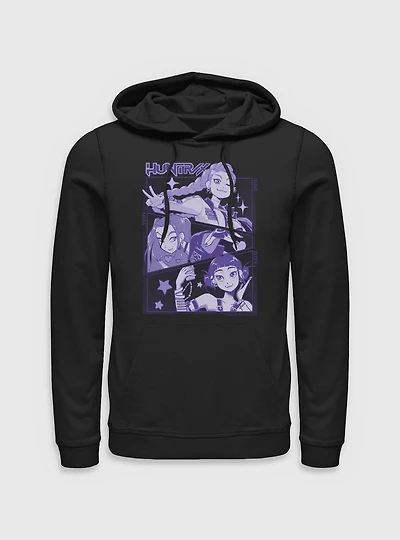 KPop Demon Hunters Huntrix Panels Hoodie