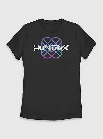 KPop Demon Hunters Huntrix Logo Womens T-Shirt
