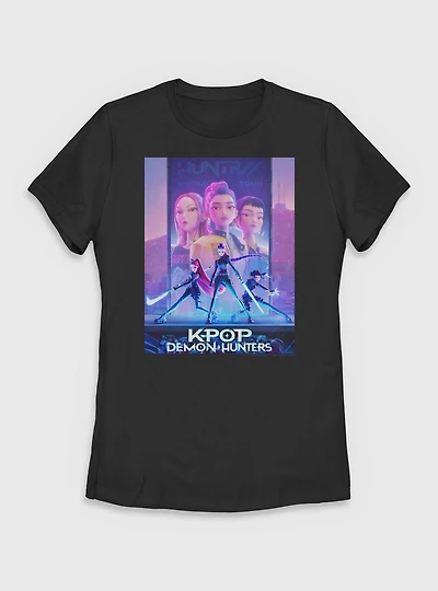KPop Demon Hunters Poster Womens T-Shirt