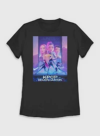 KPop Demon Hunters Poster Womens T-Shirt