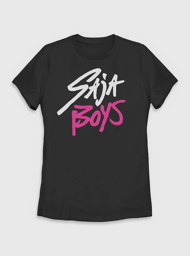 KPop Demon Hunters Saja Boys Logo Womens T-Shirt