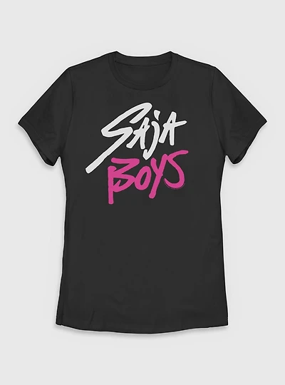 KPop Demon Hunters Saja Boys Logo Womens T-Shirt