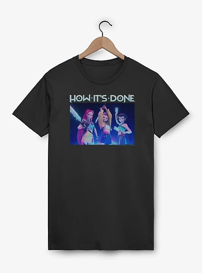 KPop Demon Hunters Huntrix How It's Done T-Shirt