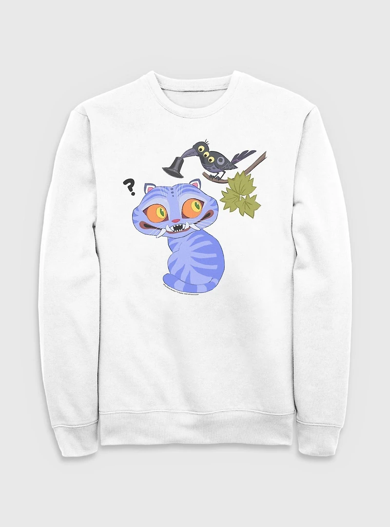 KPop Demon Hunters Derpy Tiger And Sussie Bird Sweatshirt