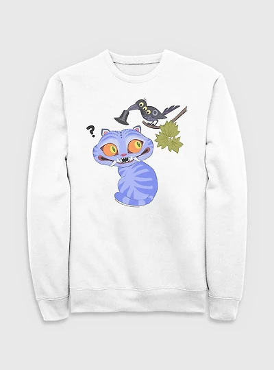 KPop Demon Hunters Derpy Tiger And Sussie Bird Sweatshirt