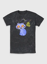 KPop Demon Hunters Derpy Tiger And Sussie Bird Mineral Wash T-Shirt