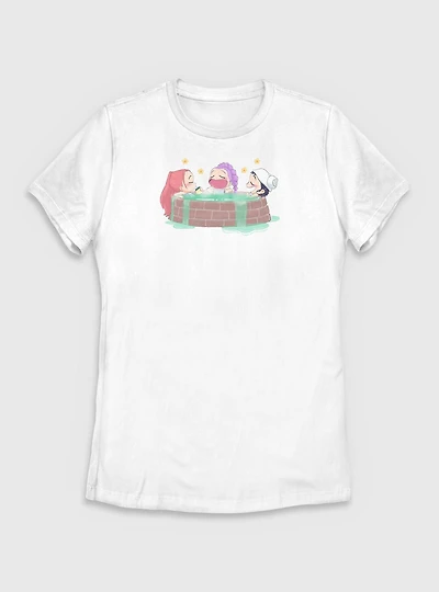 KPop Demon Hunters Huntrix Relaxing Break Womens T-Shirt