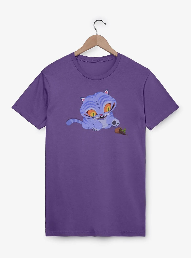 KPop Demon Hunters Chibi Derpy Tiger And Plant T-Shirt