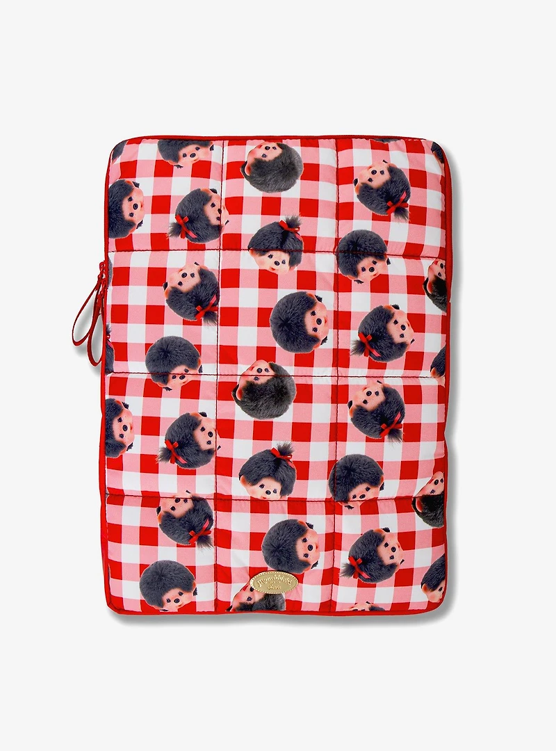 Sonix x Monchhichi Check Puffy Laptop Sleeve
