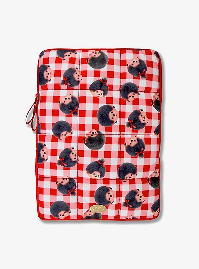 Sonix x Monchhichi Check Puffy Laptop Sleeve