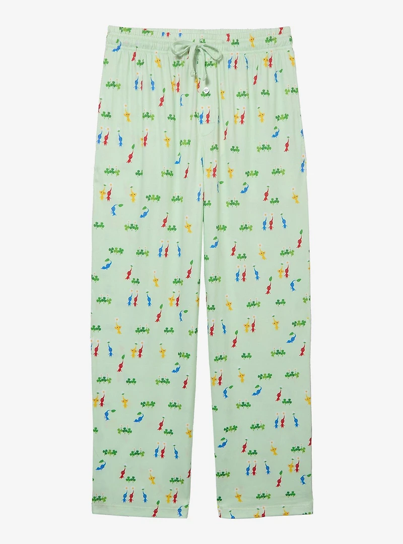 Pikmin Clovers Allover Print Sleep Pants - BoxLunch Exclusive