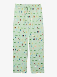 Pikmin Clovers Allover Print Sleep Pants - BoxLunch Exclusive