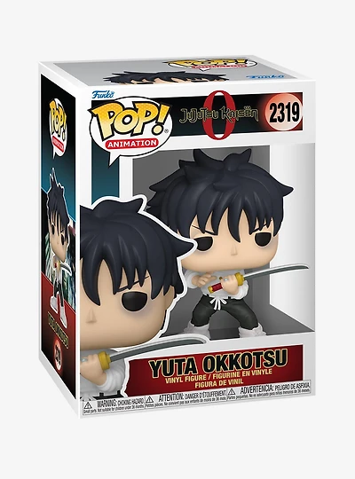 Funko Pop! Animation Jujutsu Kaisen Yuta Okkotsu Vinyl Figure