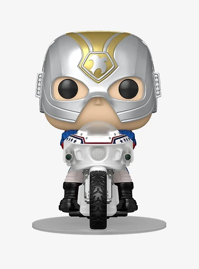 Funko Pop! Rides DC Comics Peacemaker Peacemaker on Peacecycle Vinyl Figure