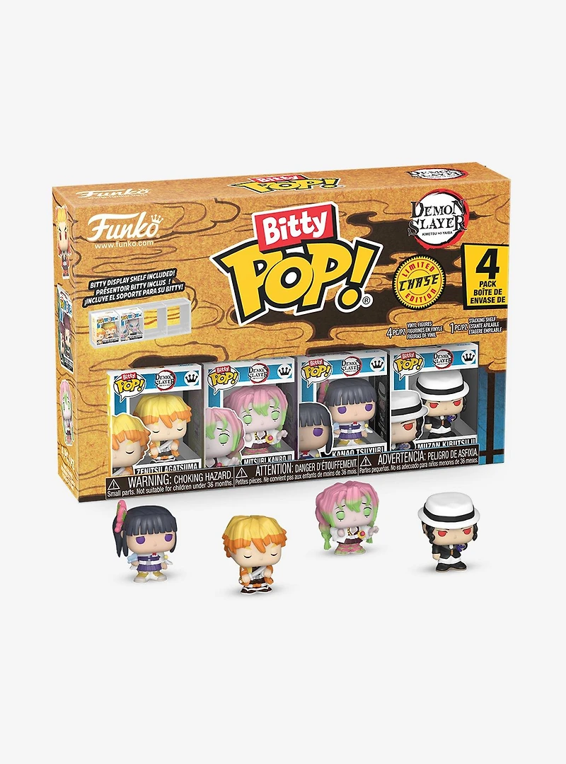 Funko Bitty Pop! Demon Slayer: Kimetsu no Yaiba Zenitsu & Friends Mini Vinyl Figure Set