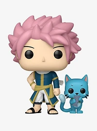 Funko Pop! Games Fairy Tail: 100 Years Quest Natsu With Happy Vinyl Figure